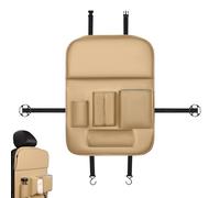 Espace de rangement arrière de siège de voiture | Organisateur de voiture polyvalent pour le stockage,Support pliable multifonctionnel portable pour l'optimisation de l'espace collations boissons
