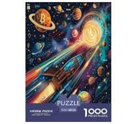 Espace de rêve Puzzle 1000 Pieces Cadeau Unique Jeu Éduchatif Défi Jouet À De Qualité Supérieure Peinture Art pour Adultes Enfants 38x26cm/1000pcs
