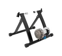 Espace d'entraînement pour vélo, rouleau de frein magnétique, vélo de course, 26-29 pouces, design réglable, faible bruit, coussin de roue avant, coque de résistance en alliage d'aluminium, f