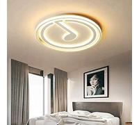 Espace Durable Note tridimensionnelle modélisation LED Plafond Chambre Salon Balcon Chaud Simple Moderne LED plafonnier Salon Salle à Manger Bar Lustre Lustre Abat-Jour, Taille: 50 * 6C
