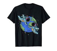 Espace Enfant Astronaute Terre Planète Science Spatial T-Shirt