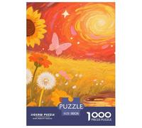 Espace Fantastique Puzzle 1000 pièces Butterfly - Défi Familial Stimulant, DIY Artistique, Puzzle Relaxant Et Décoratif, 38x26cm/1000pcs