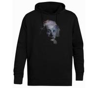 Espace Génie Albert Einstein Pull Unisexe À Capuche Noir Simple