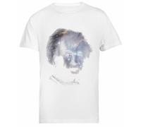 Espace Génie Albert Einstein T-Shirt Blanc À Manches Courtes pour Homme, Régulier