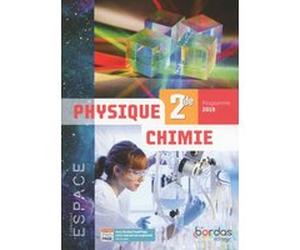 ESPACE Physique Chimie 2de 2019 Manuel de l'élève Mathieu Ruffenach (Directeur éditorial), Adeline Marois (Auteur), Laurent Portal (Auteur), Laurent Roure-Atger (Auteur), Laurent Toix (Auteur), Cédric