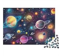Espace planétaire Casse-tête 1000 Pièces avec Découpe De Précision, Jeu De Puzzle Premium Puzzle De Développement Cognitif pour Une Activité Intergénérationnelle, Passion Nature Et Faune 38x26cm/1