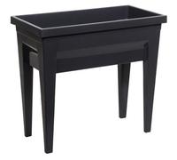 EDA Espace potager avec table CITY VEG&TABLE - 57 L - 76 x 38,5 x H 68 cm - Gris anthracite