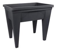 Espace potager sur pieds - EDA - Veg&Table Max - 85 L - Table de culture sur pieds - 75,6 x 55,6 x H. 68 cm - Gris Anthracite
