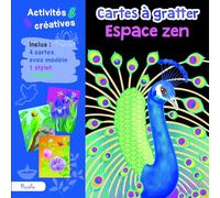 Piccolia – Cartes à gratter – Espace zen – 4 cartes, 1 stylet et notice