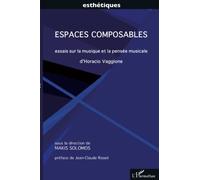 Espaces composables – Essais sur la musique et la pensée musicale d'Horacio Vaggione – L'Harmattan