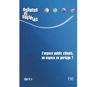 Espaces et société 196 - Néolibéralisation de l'éducation et fabrique des territoires