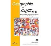 Espaces publics et marqueurs culturels dans les villes d’afrique noire Collectif (Auteur)