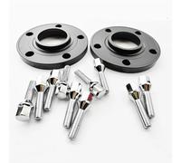 Espaceur de roue Compatible avec BMW Z8 E52 2001 2002 2003 2pièces PCD 5x120 CB 72,6 mm 12x1,5 filetage conique HubCentric entretoises roue adaptateur cales remplacement(Black,15mm)