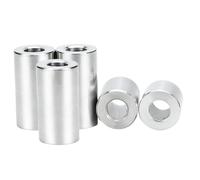 Espaceurs de 5pcs, 8 id x 12 od x 25 mm l en acier inoxydable, espaceurs à vis pour vis 5/16 pouces ou m8