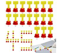Espaceurs De Nivellement De Carrelage | 45 Pièces Pour Positionnement Et Nivellement Du Carrelage - Outil Pour Composés De Sol | pour Salle de Bain Douche Cuisine Toilettes Bâtiment Résidentiel