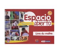 Espacio Abierto Niveau 1 Livre Du Maître + Accès À Eleteca