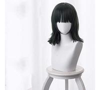 ESPADE Cosplay Wig Anime One-Punch Superman/One-Punch Man Hell's Blizzard Perruque Cosplay Vert Foncé