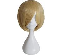 ESPADE Cosplay Wig Anime Yuri sur Glace Yuri Plisetsky Cheveux blonds Courts Homme Femme résistant à la Chaleur synthétique Costume Cosplay Perruque