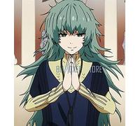 ESPADE Cosplay Wig Biamoxer Tokyo Ghoul Sen Takatsuki ETO 80 cm de Long Vert Ombre Résistant À La Chaleur Cosplay Costume Perruque