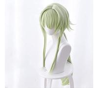 ESPADE Cosplay Wig Gobelin Slayer fée Archer Vert Tourner Cheveux Longs Cosplay Anime Perruque