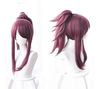 ESPADE Cosplay Wig K/DA LOL équipe féminine Akali Explosion renversée prêle Cosplay perruqueCosplay Anime Perruque