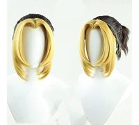 ESPADE Cosplay Wig : Kimetsu no Yaiba Makio Cheveux Courts résistant à la Chaleur Cosplay Costume Perruque