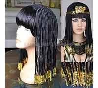 ESPADE Cosplay Wig Perruque de Costume de Spectacle de boîte de Nuit égyptienne Cléopâtre