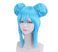 ESPADE Cosplay Wig Perruque for Halloween Fashion Christmas Party Dress Up Perruque Miku Hatsune Miku Bunny Girl Cos Perruque Lapin Noir Ver.Anime Cosplay Faux Cheveux