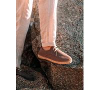 Espadrille à Lacets pour Hommes en Tissu de Coton - Dixon - Brun, 40 EU