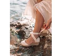 Toni Pons Espadrille Julia en lin pour femme Écru 38 EU