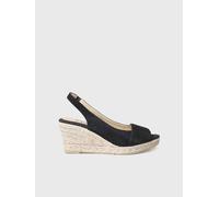 Espadrille à talon compensé ouverte pour femme | MONZA-A 36