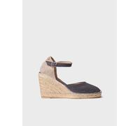 Espadrille à talon compensé pour femme en lin et coton - PIPER-GY | PIPER-GY 41