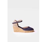 Espadrille en Lin pour Femme - CALDES - Marine, 38 EU