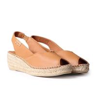 Espadrille compensée en Cuir pour Femme - BERNIA-P - Cuir, 39 EU
