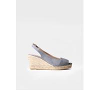 Espadrille compensée ouverte pour femme | MONZA-A 42