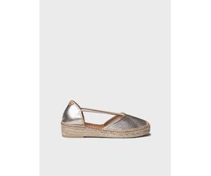 Espadrille dorée avec bandes | ERLA-P 36