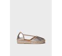 Espadrille dorée avec bandes | ERLA-P 39