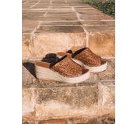 Espadrille en coin style pointe à bout de vue | ISOLDA 37
