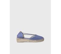 Espadrille en daim pour femme avec brides | ERLA-A 41