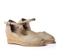 Espadrille en Lin pour Femme - CALDES - Pierre, 36 EU