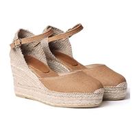 Espadrille en Lin pour Femme - Laia-NT - Cuir, 38 EU