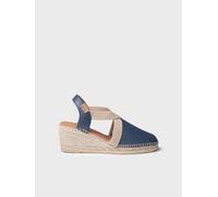 Espadrille et cuir à talon compensé moyen pour femme | TOSSA 35
