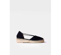 Espadrille et daim avec bandes | ERLA-A 42