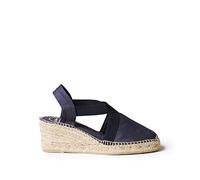 Espadrille Femme en Coton - TER - Marine, 41 EU