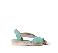 Espadrille Femme en Daim - Ella - Menthe, 42 EU