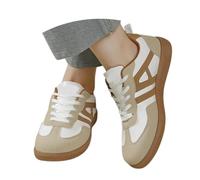 Espadrille Femmes Baskets Tendance décontractées à Plateforme pour l'automne,Chaussures de Marche antidérapantes,Confortables,pour Le Sport et Les Loisirs