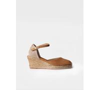 Espadrille fermée pour femme en cuir | LLORET-5 45