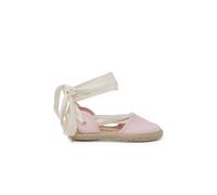 Espadrille Fille Rubans Rose Pastel 22