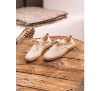 TONI PONS Dixon Espadrilles à lacets pour homme en tissu de coton., ecru, 46 EU
