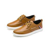 Espadrille Hommes FUNMOON - Marron - Chaussures de Pu - Baskets Homme - Chaussures de Skate 39